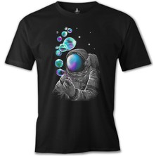 Lord T-Shirt Space Baloon Siyah Erkek Tshirt