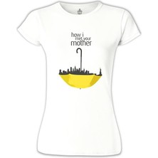 Lord T-Shirt How I Met Your Mother - City Beyaz Bayan Tshirt