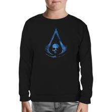 Lord T-Shirt Assassin's Creed 7 Siyah Çocuk Sweatshirt