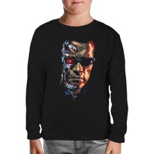 Lord T-Shirt Terminatör Siyah Çocuk Sweatshirt