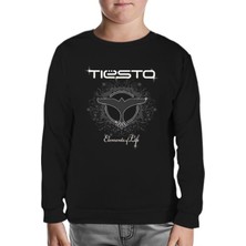 Lord T-Shirt Dj Tiesto - Elements Of Life Siyah Çocuk Sweatshirt