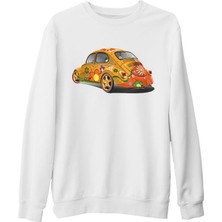 Lord T-Shirt Bugs In Color Beyaz Kalın Sweatshirt