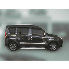 OMSA Fiat Doblo Krom Sürgülü Kapı Çıtası 2 Parça 2010-2014 Arası