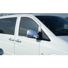 OMSA Mercedes Vito W639 Krom Cam Çıtası 2 Parça 2003-2014 Arası