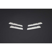 OMSA Renault Megane 2 Facelift Krom Ön Panjur 4 Parça 2006-2010 Arası