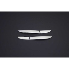 OMSA Renault Clio 4 Krom Stop Alt Çıtası 4 Parça 2012 ve Sonrası