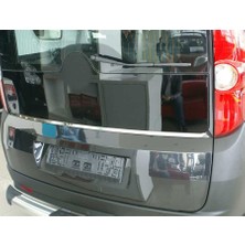 OMSA Fiat Doblo 2 Krom Bagaj Camı Alt Çıtası 2010 ve Sonrası