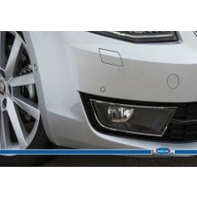 OMSA Skoda Octavia 3 A Krom Sis Farı Çerçevesi 2 Parça 2013-2016 Arası