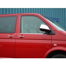 OMSA VW T5 Transporter Krom Cam Çıtası 2 Parça 2003-2014 Arası