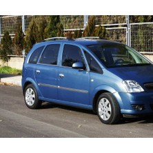 OMSA Opel Meriva A Krom Cam Çıtası 4 Parça 2002-2010 Arası