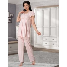 Effort 5012 Pembe Lohusa Pijama Takımı
