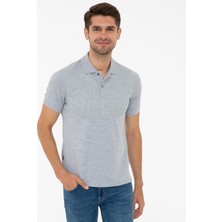Pierre Cardin Gri Melanj Slim Fit Polo Yaka T-Shirt 50242151-VR086