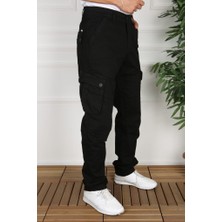 Frankness Jeans Pacos Kargo Pantolon Rahat Kesim Erkek Kargo Pantolon