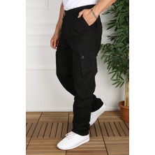 Frankness Jeans Pacos Kargo Pantolon Rahat Kesim Erkek Kargo Pantolon