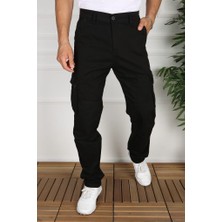 Frankness Jeans Pacos Kargo Pantolon Rahat Kesim Erkek Kargo Pantolon