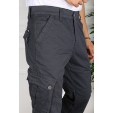 Frankness Jeans Pacos Kargo Pantolon Rahat Kesim Erkek Kargo Pantolon