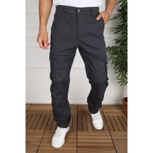 Frankness Jeans Pacos Kargo Pantolon Rahat Kesim Erkek Kargo Pantolon