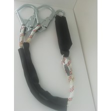 Kaya Safety Kayasafety E-3b K-65 Çift Kol Şok Emicili Braided Lanyard 120CM