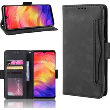 Seniee Xiaomi Redmi Note 7 / Note 7 Pro Kart Yuvalı Deri Cüzdan Telefon Kılıfı (Yurt Dışından)