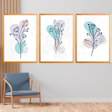 Deko Gonya Modern Ahşap Çerçeve Tablo 006