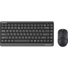 A4 Tech FG1112 2.4 Q Fn-Mm Mini Klavye+Mouse Set Siyah