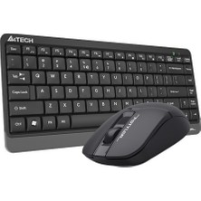 A4 Tech FG1112 2.4 Q Fn-Mm Mini Klavye+Mouse Set Siyah