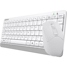 A4 Tech FG1112 2.4 Q Fn-Mm Mini Klavye+Mouse Set Beyaz