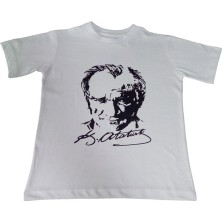 Kostüm Sarayı Atatürk Baskılı Tişört Yetişkin