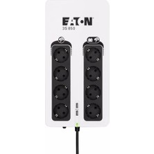 Eaton 3S 850 DIN UPS 850 VA+ Dahili Akım Korumalı Priz( 8'li Schuko)