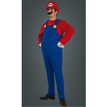Süper Mario Kostümü Yetişkin