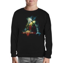 Lord T-Shirt Diablo Siyah Çocuk Sweatshirt
