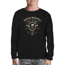 Lord T-Shirt Avenged Sevenfold - Hail Logo Siyah Çocuk Sweatshirt