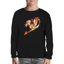 Lord T-Shirt Fairy Tail Siyah Çocuk Sweatshirt