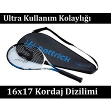 Hattrick T-201 27'' (Inch) 300 gr Pu Tutma Sapı Tenis Raketi (Kılıf Hediyeli)