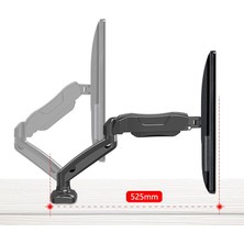 Kaloc Klc-DS90 17"-32" Monitör Masa Tutucu Kol Stand