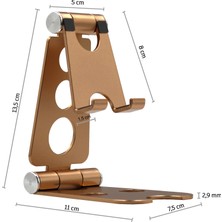 Nout Alüminyum Ayarlanabilir Çift Eklemli Ergonomik Dizayn Tablet Telefon Standı