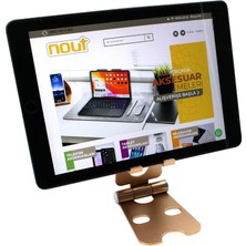 Nout Alüminyum Ayarlanabilir Çift Eklemli Ergonomik Dizayn Tablet Telefon Standı