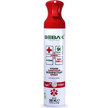 Bebak Sprey Oda Dezenfektanı 300ML 2 Adet