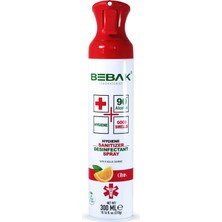 Bebak Sprey Oda Dezenfektanı Limon 300ML 4 Adet