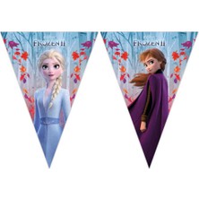 Festivall Frozen 2 Üçgen Bayrak Set 3,20 Mt.