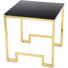 Decovizyon Foster Gold Zigon Yan Sehpa