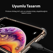 Printone Samsung Galaxy A10S Uyumlu Kılıf Köşe Korumalı Şeffaf Airbag Antishock Kapak