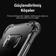 Printone Samsung Galaxy A10S Uyumlu Kılıf Köşe Korumalı Şeffaf Airbag Antishock Kapak