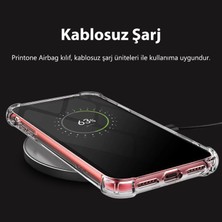 Printone Samsung Galaxy M20 Uyumlu Kılıf Köşe Korumalı Şeffaf Airbag Antishock Kapak