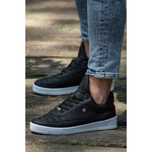 L.A Polo 07 Siyah Beyaz Unisex Erkek Spor Ayakkabı