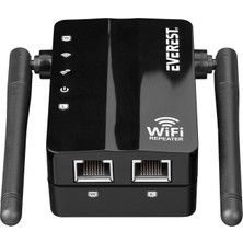 Everest EWR-812N 300Mbps 2.4GHz Wifi Repeater+AP Destekli Sinyal Genişletici