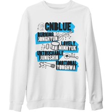 Lord T-Shirt Cnblue - Blue Beyaz Kalın Sweatshirt