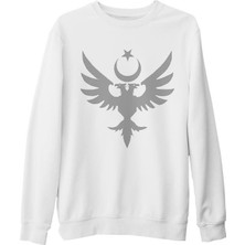 Lord T-Shirt Arma - Selçuklu Beyaz Kalın Sweatshirt