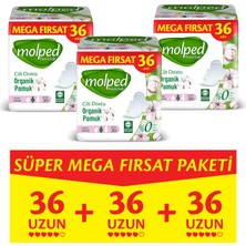 Molped Pure&Soft Uzun Süper Mega 108 Adet