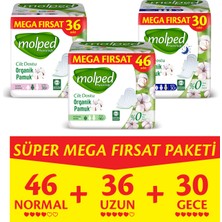 Molped Pure&soft Hijyenik Ped Süper Mega Paket 112 Adet